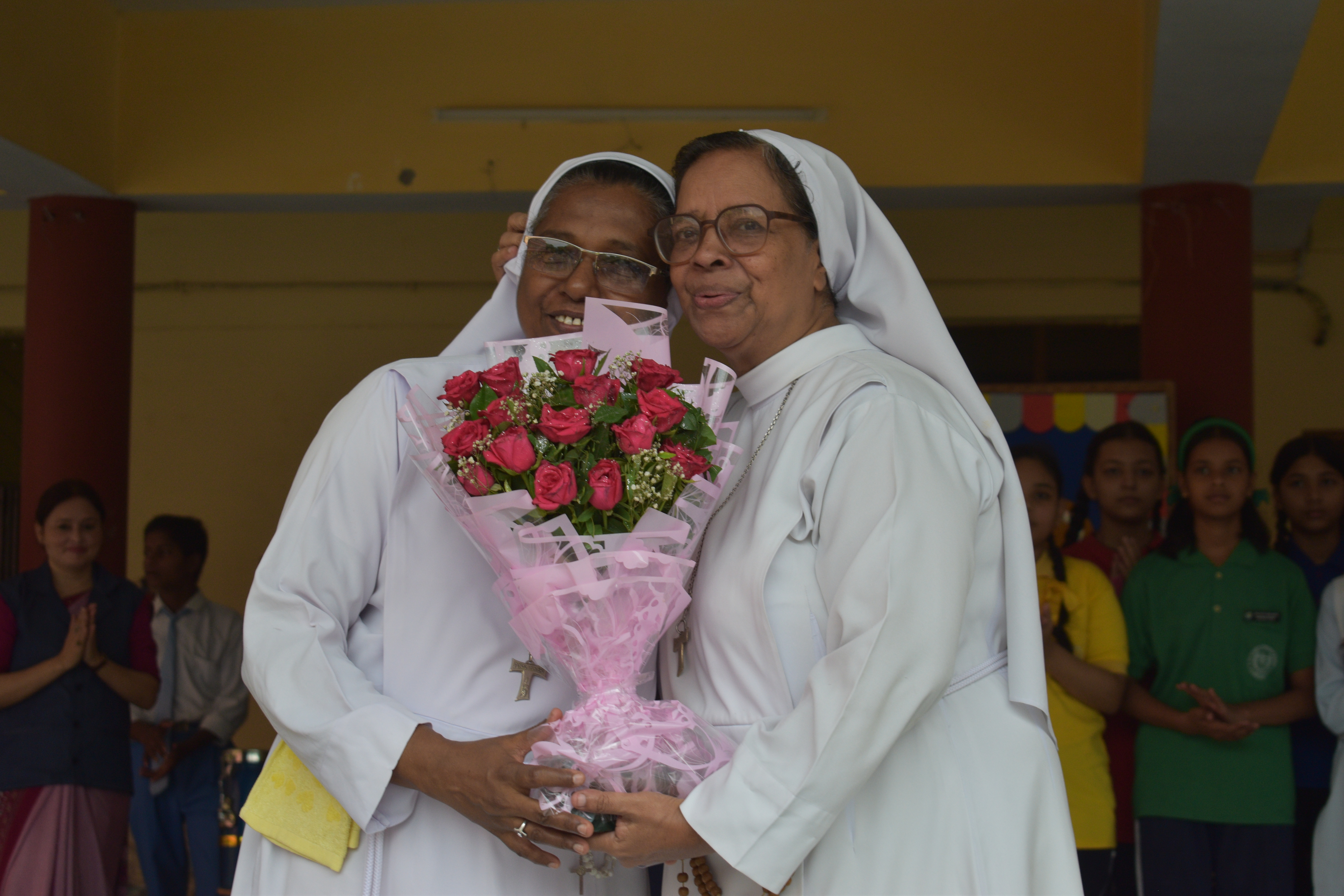 We warmly welcome Rev. Sr. Aradhana to our school family.