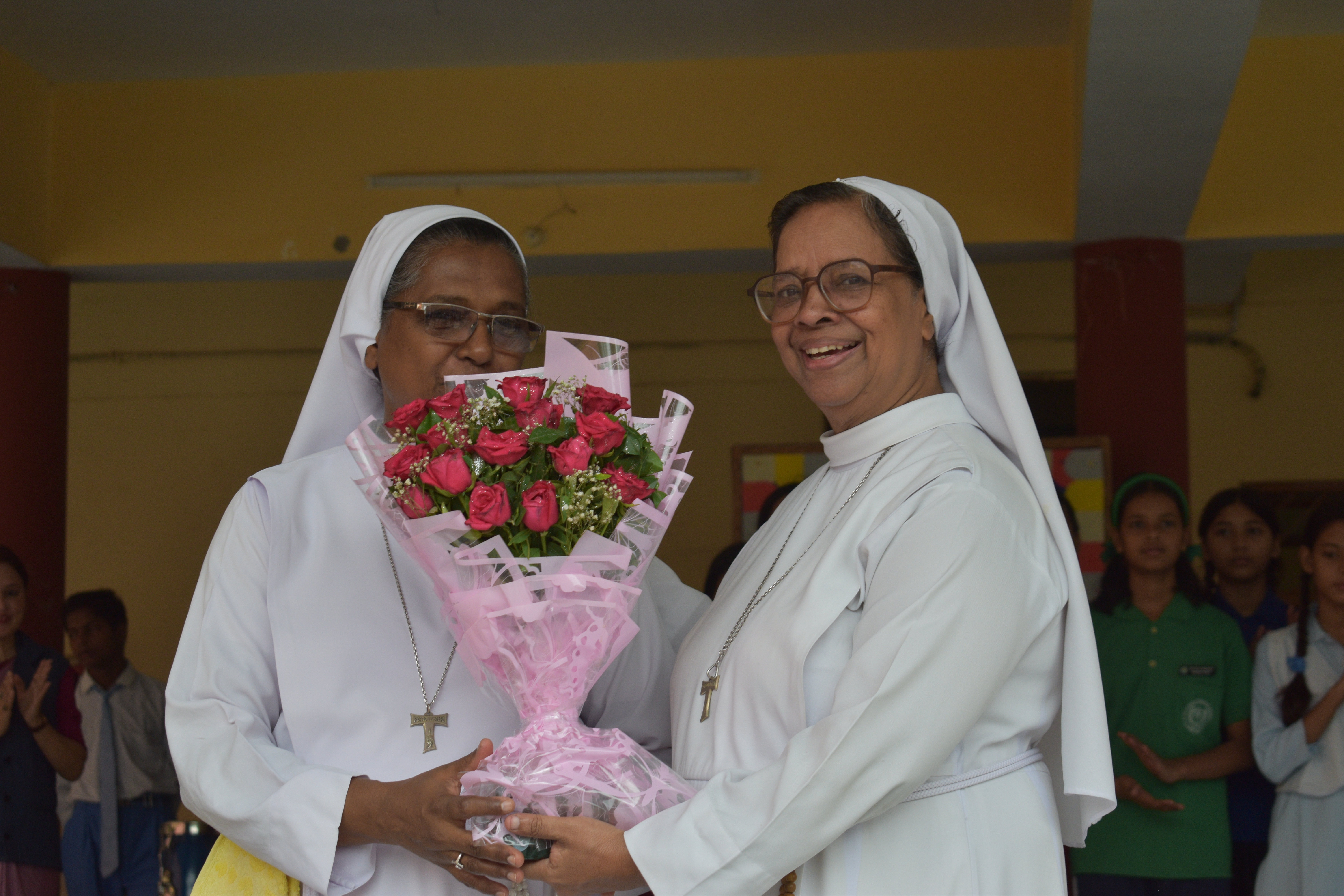 We warmly welcome Rev. Sr. Aradhana to our school family.