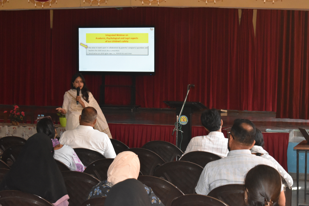 Seminar For Parents on Child Safety By Project CACA